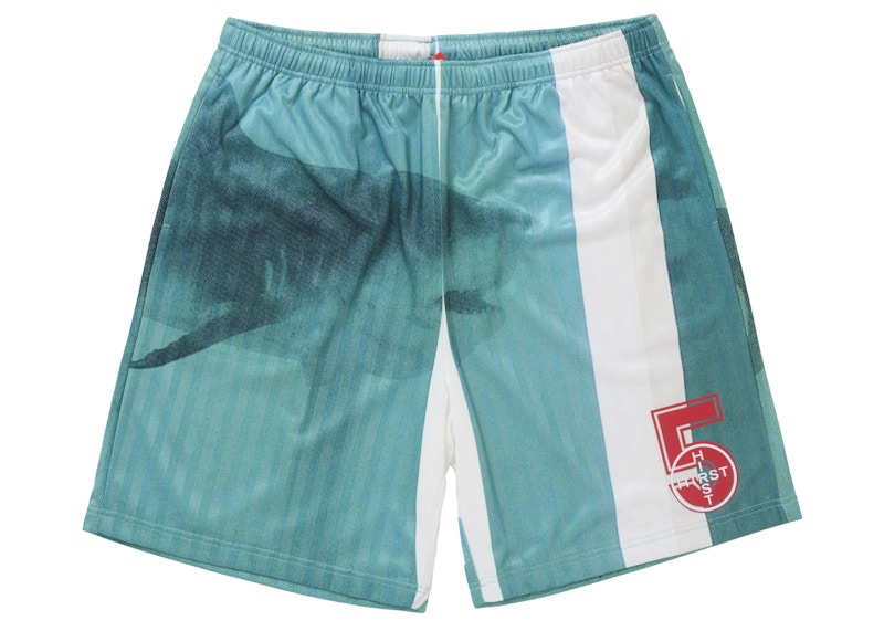 Supreme Damien Hirst Soccer Short White Men's - SS25 - US