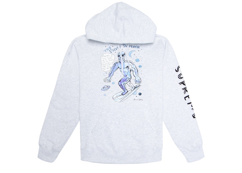 Supreme Daniel Johnston Hooded Sweatshirt Ash Grey メンズ - SS20 - JP