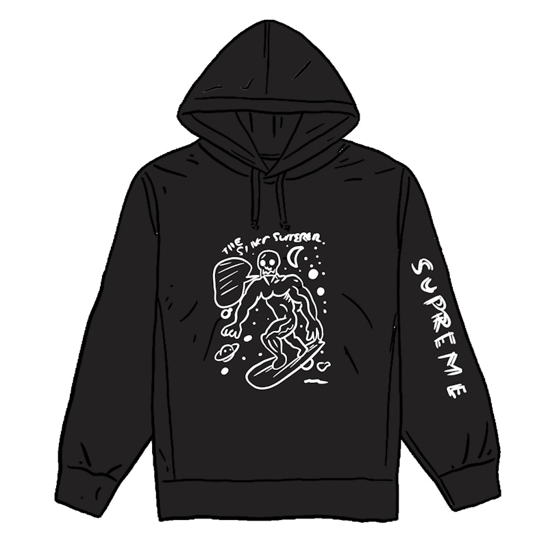 Supreme Daniel Johnston Hooded Sweatshirt Black Men's - SS20 - US