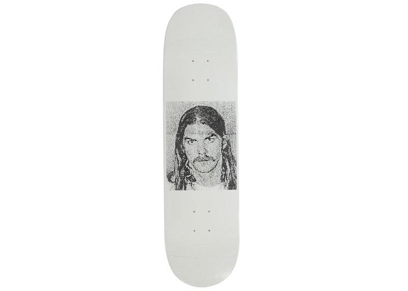 Supreme Dash Snow Skateboard Deck White - FW25 - JP