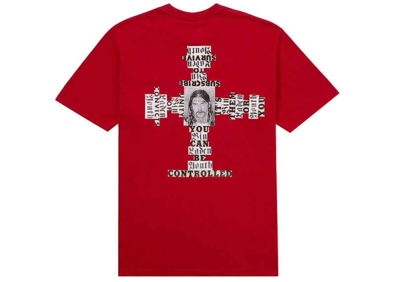 Supreme Dash Snow Tee (FW25) Red Men's - FW25 - US