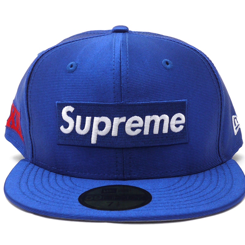 Supreme Dazzle Box Logo New Era Hat Royal Blue - SS16 - TW