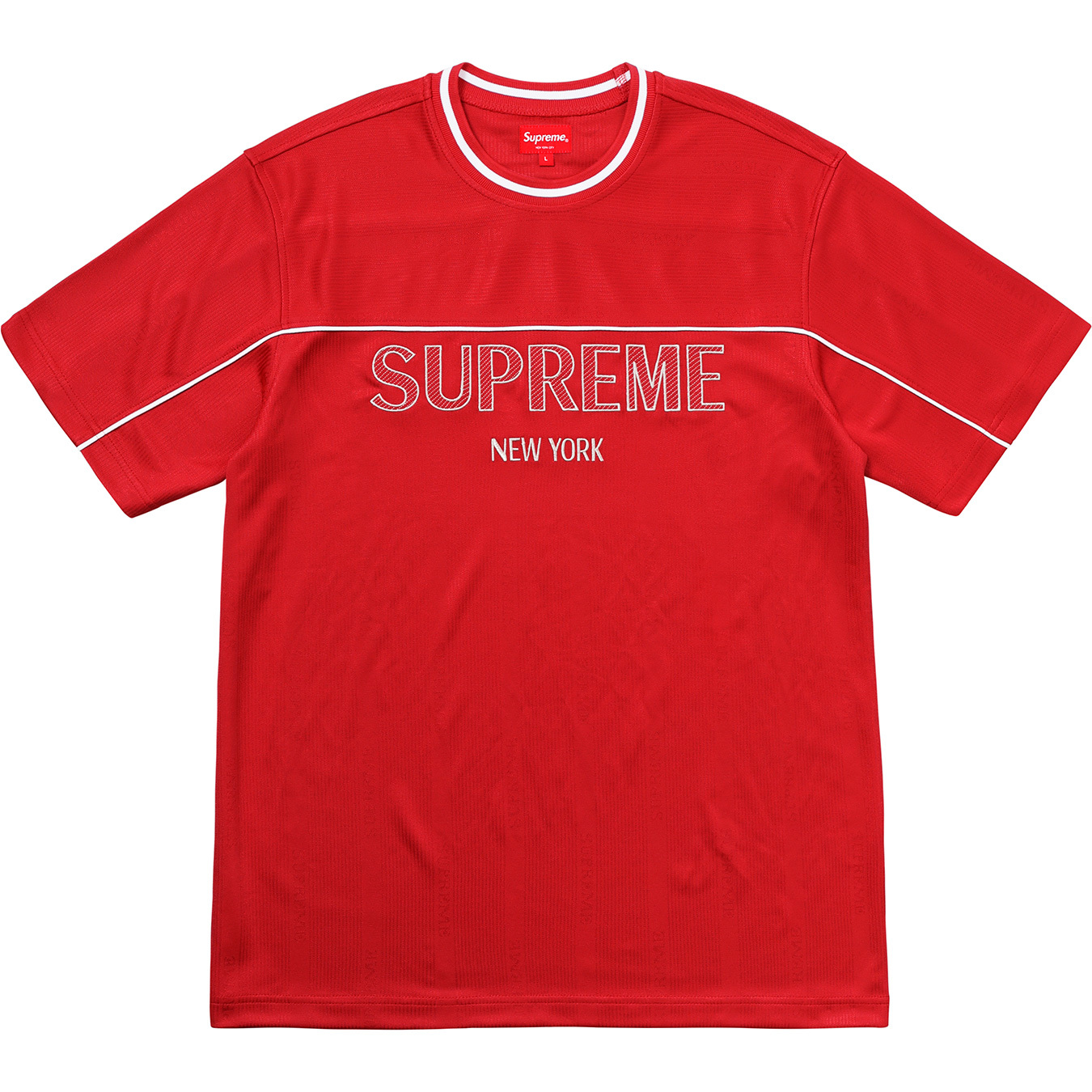 Supreme Dazzle Warm Up Top Red Men's - SS18 - US