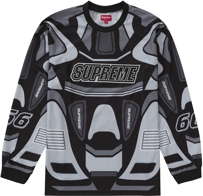 Supreme Eagle Moto Jersey Black
