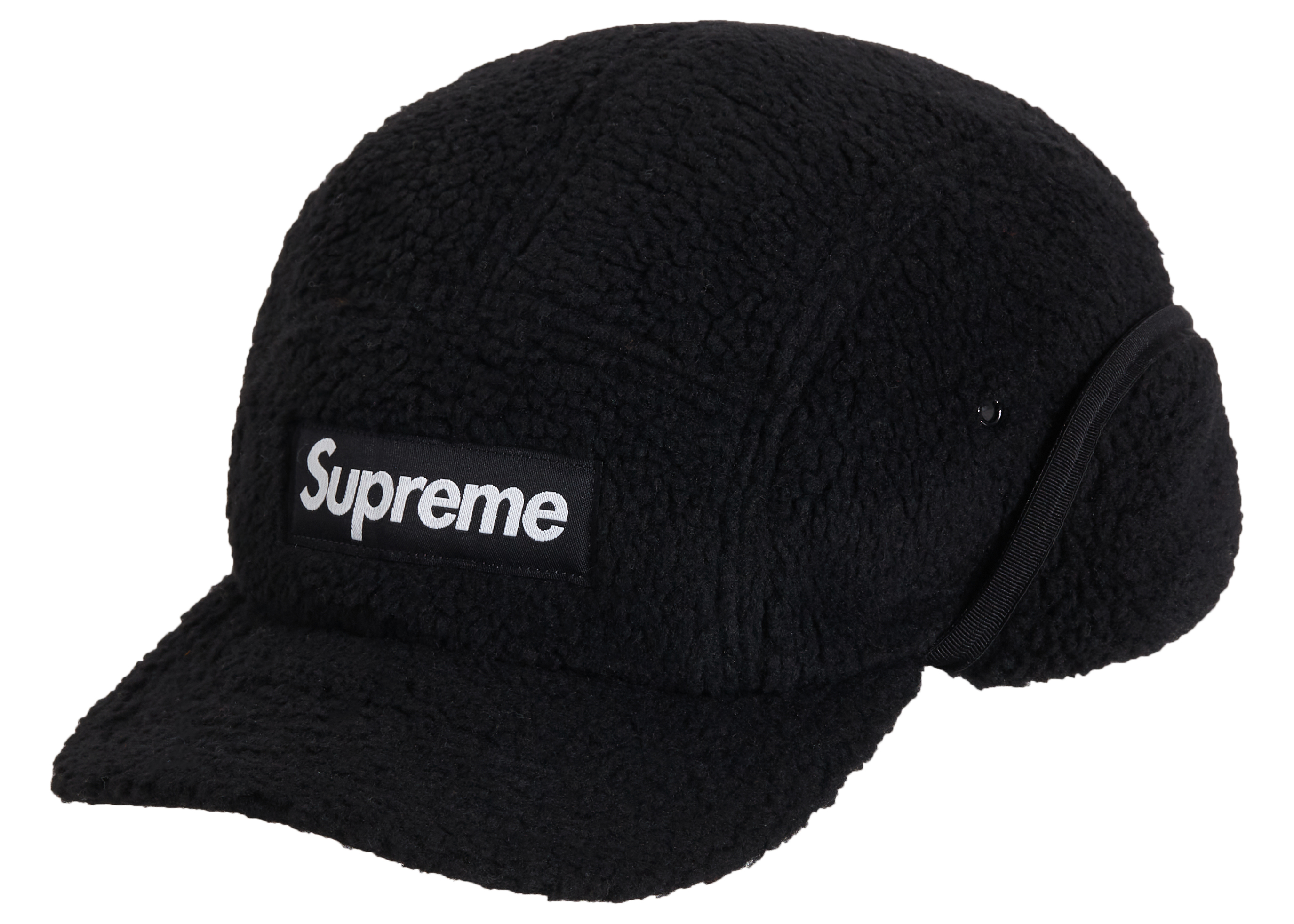 supreme  earlap camp cap