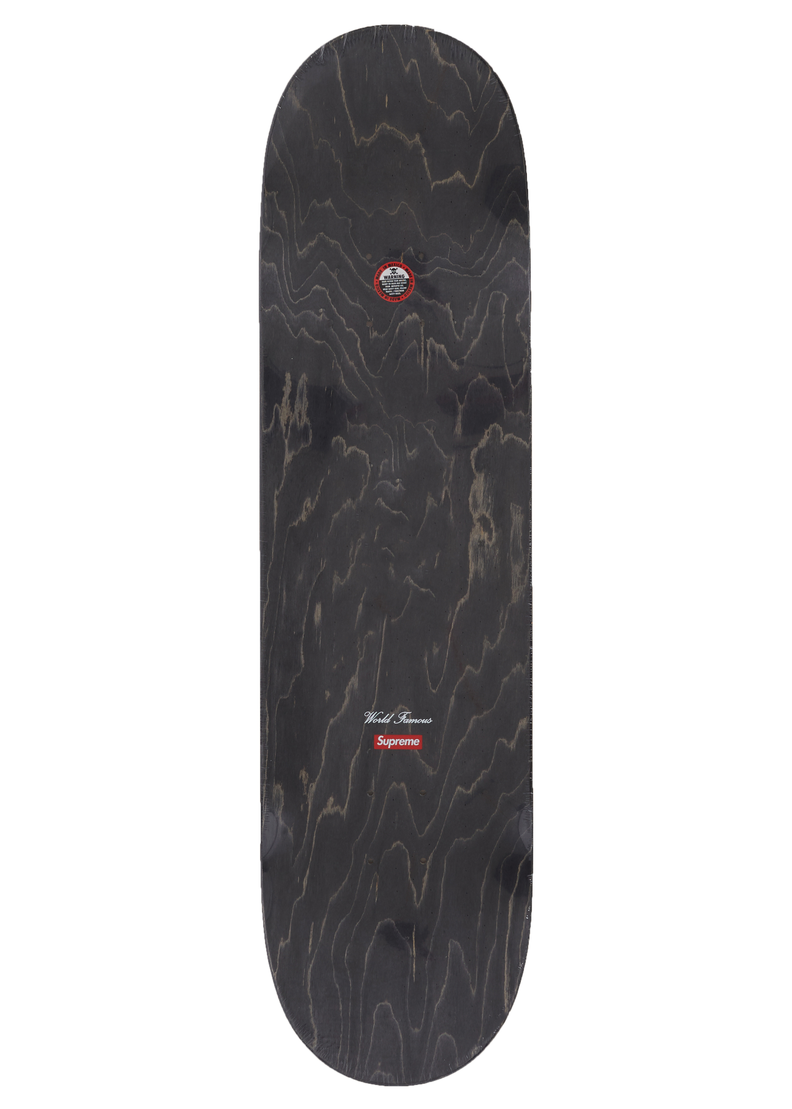 Supreme Delta Logo Skateboard Deck Black - FW19 - US