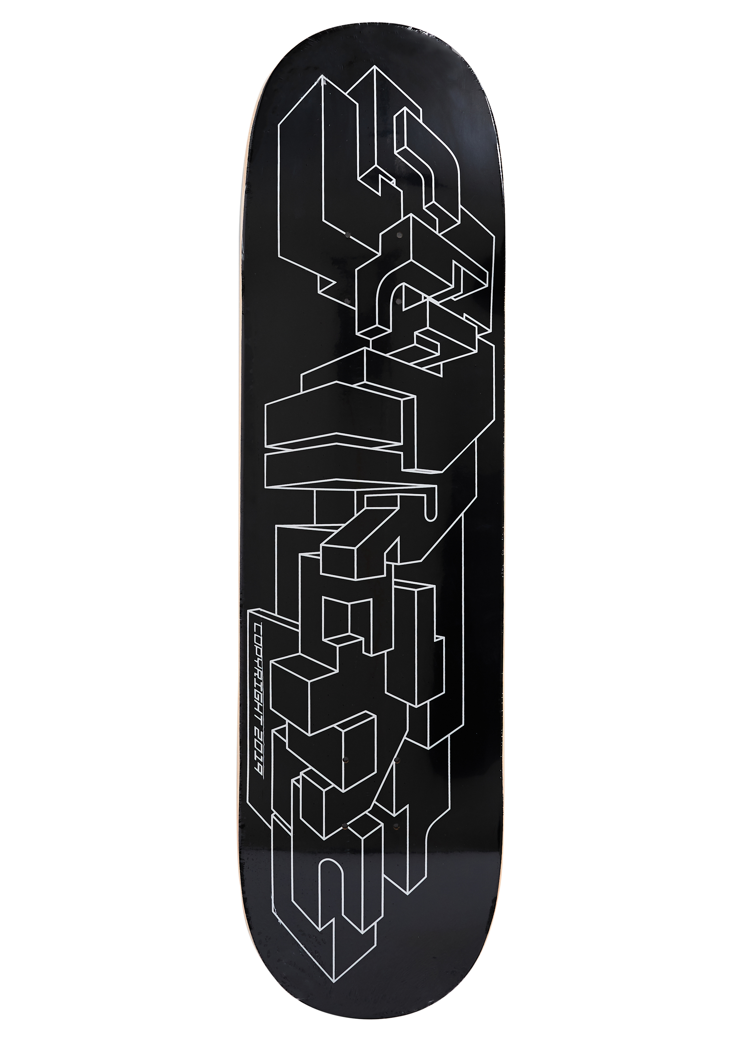 Supreme Delta Logo Skateboard Deck Black