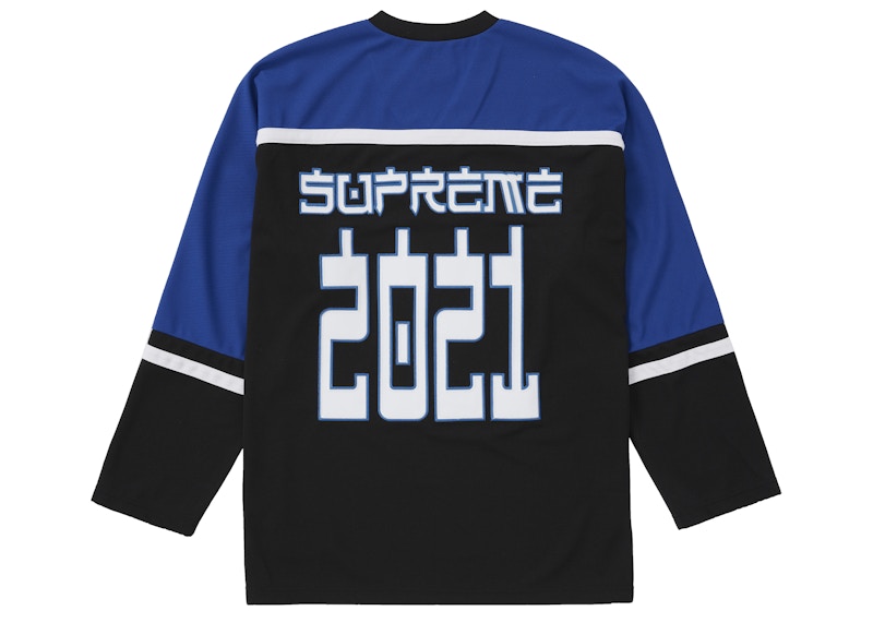 Supreme Demon Hockey Jersey Black Men's - FW21 - US