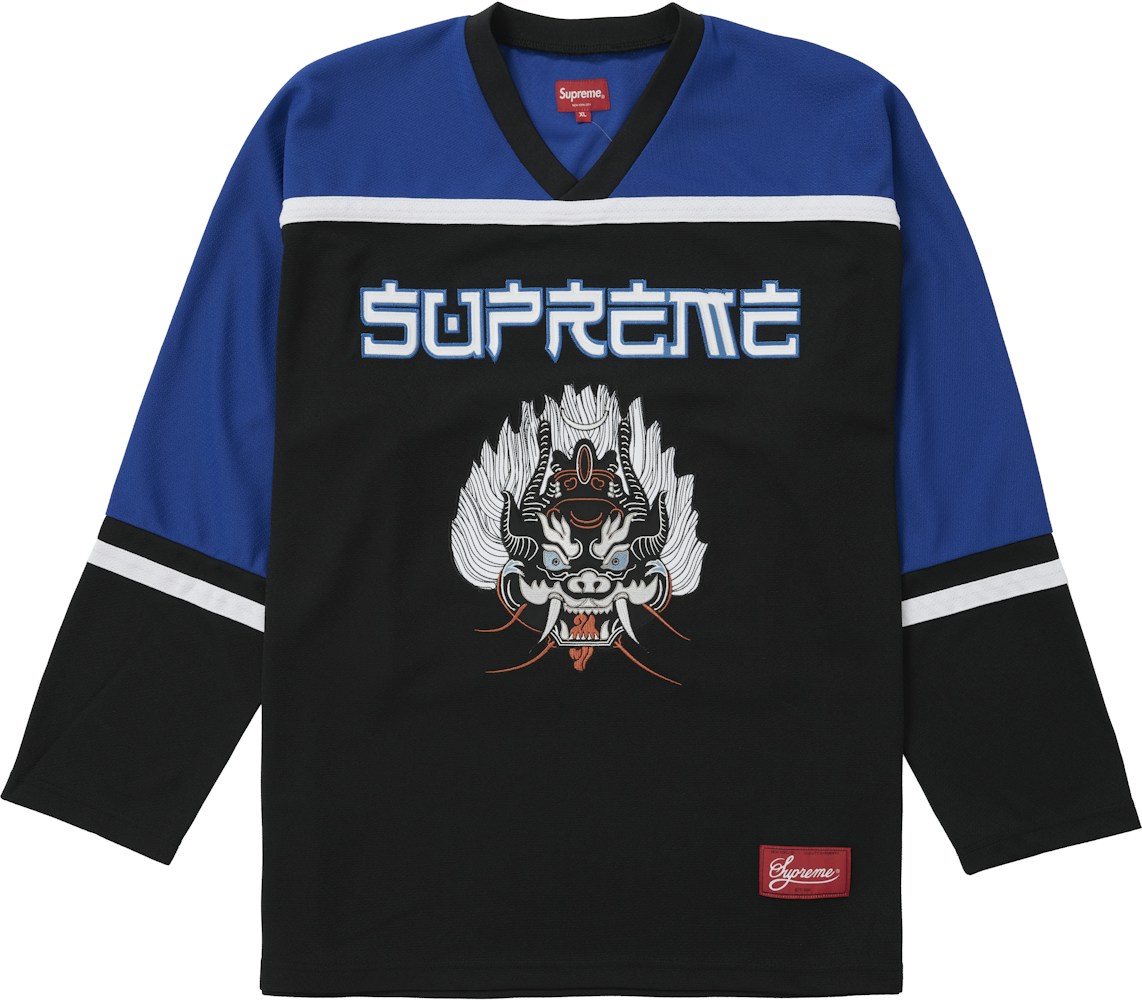 Supreme Demon Hockey Jersey Black - FW21