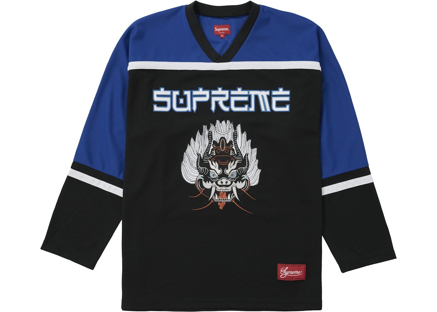 Supreme Demon Hockey Jersey Black - FW21