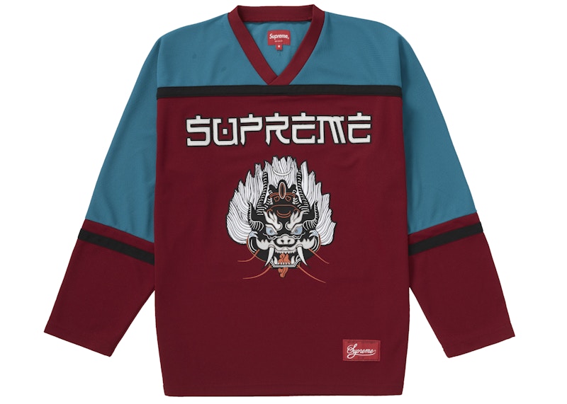 Supreme Demon Hockey Jersey Cardinal - FW21 男士- TW