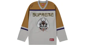 Supreme Demon Hockey Jersey Grey