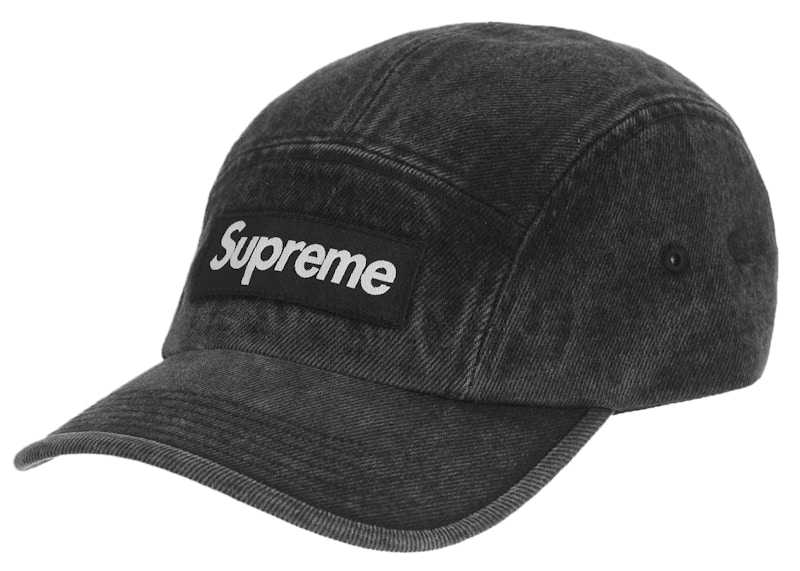 Supreme Denim Camp Cap (SS23) Black - SS23 - JP