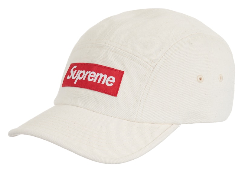 Supreme Washed Chino Twill Camp Cap (SS19) Natural