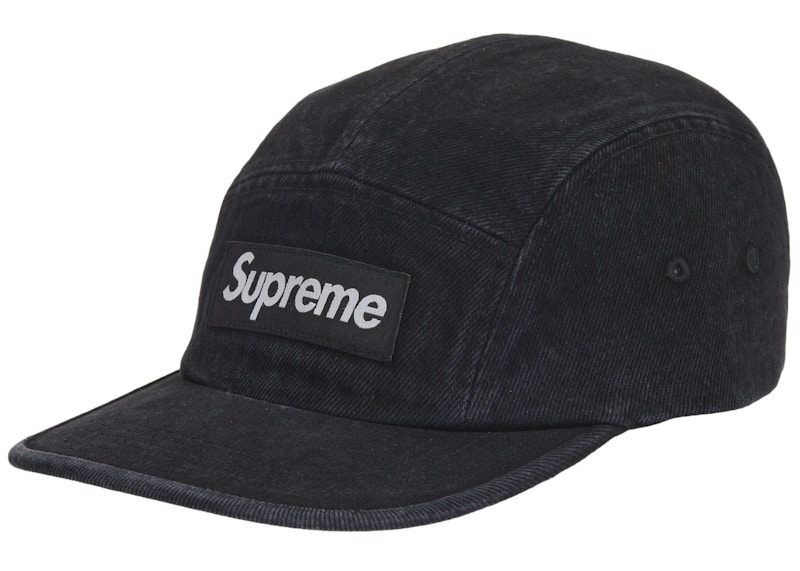 Supreme Denim Camp Cap (SS25) Black - SS25 - JP