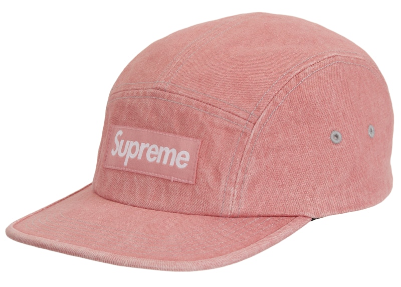 Supreme Denim Camp Cap (SS25) Peach - SS25 - GB