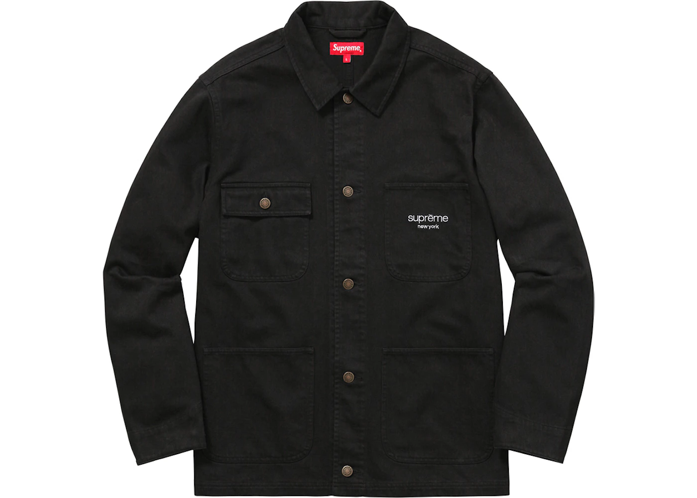 Supreme ny tapestry denim chore coat Clearance