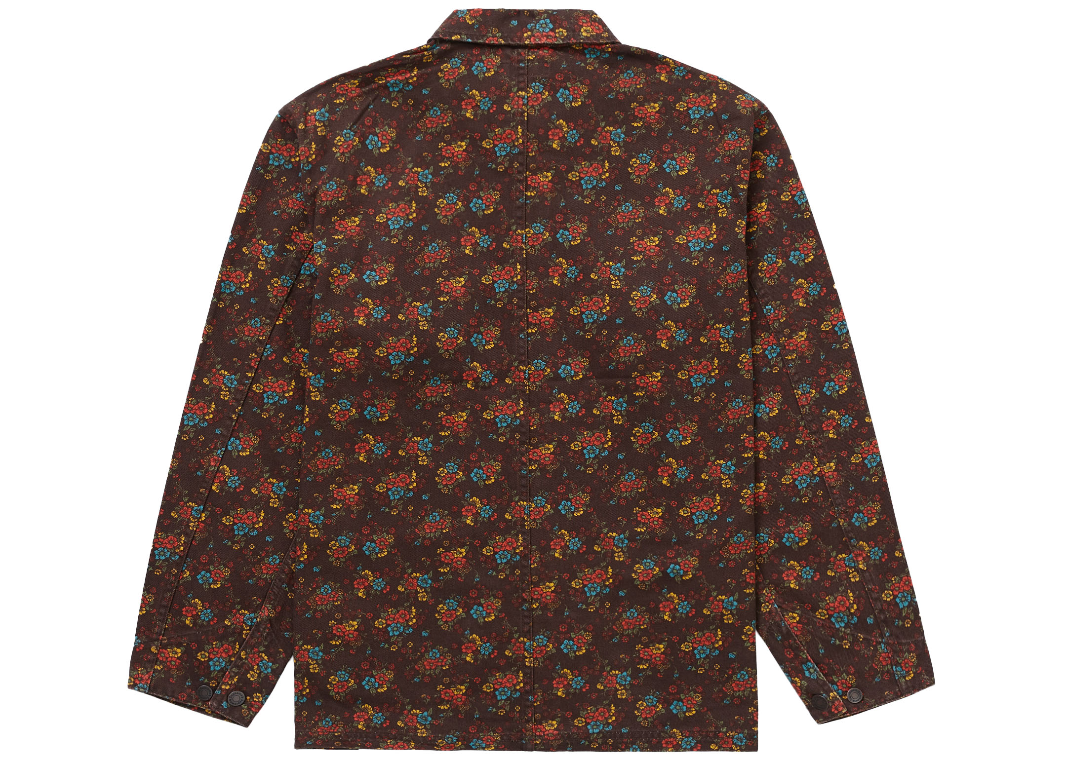 Supreme Denim Chore Coat Coat (SS22) Flowers Men's - SS22 - US