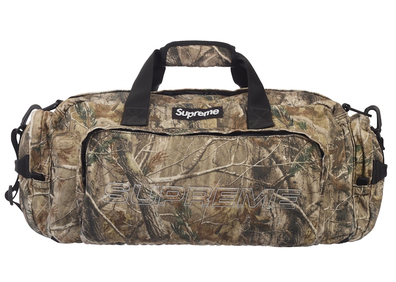 Pre-owned Supreme Denim Duffle Bag In Realtree Ap Camo