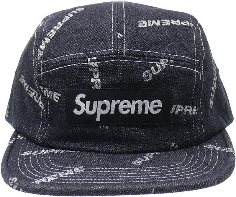 Supreme Denim Logo Black - SS17 - CN