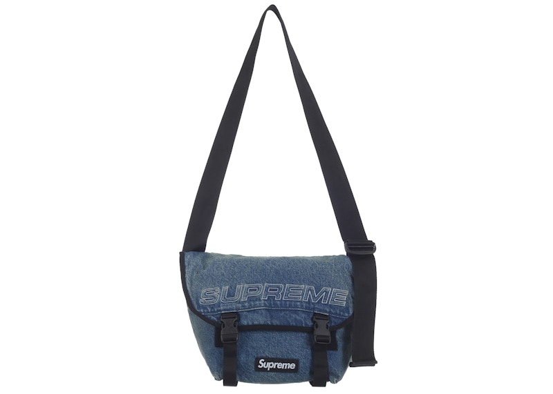バッグ Supreme Denim Shoulder Bag Washed indigo Denim Shoulder Bag - Shop - Supreme