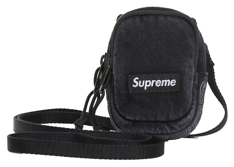 Supreme Denim Mini Utility Bag Black - FW25 - JP