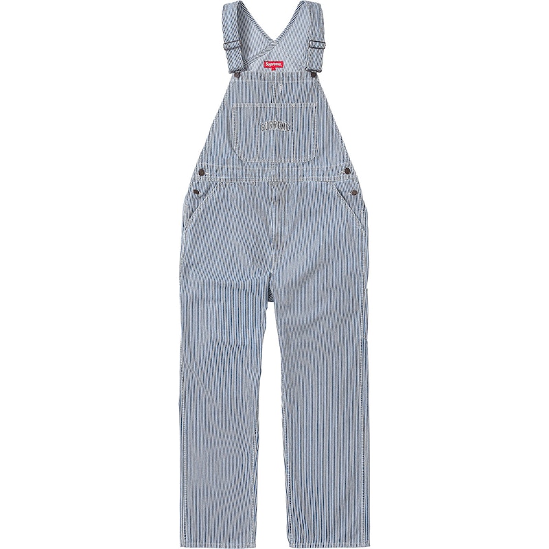 Supreme Denim Overalls Hickory Stripe Men's - FW17 - US