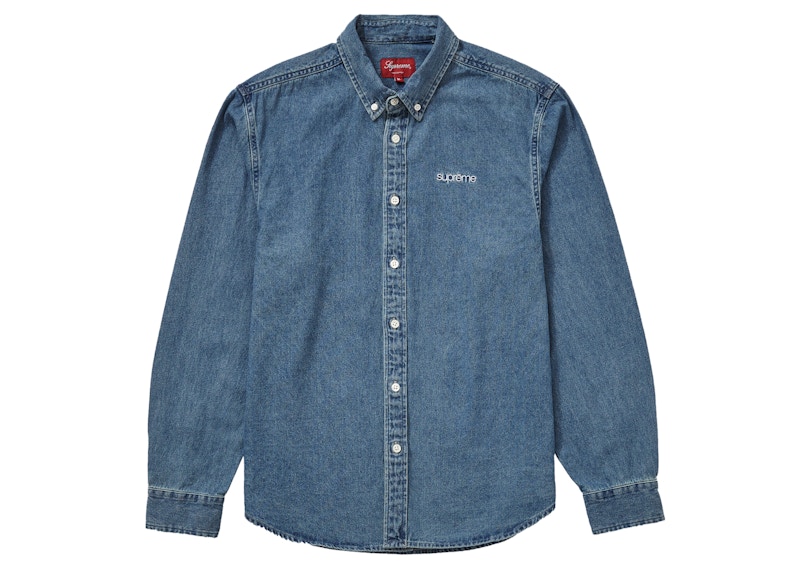 supreme denim shirt M シュプリーム デニム シャツ - シャツ