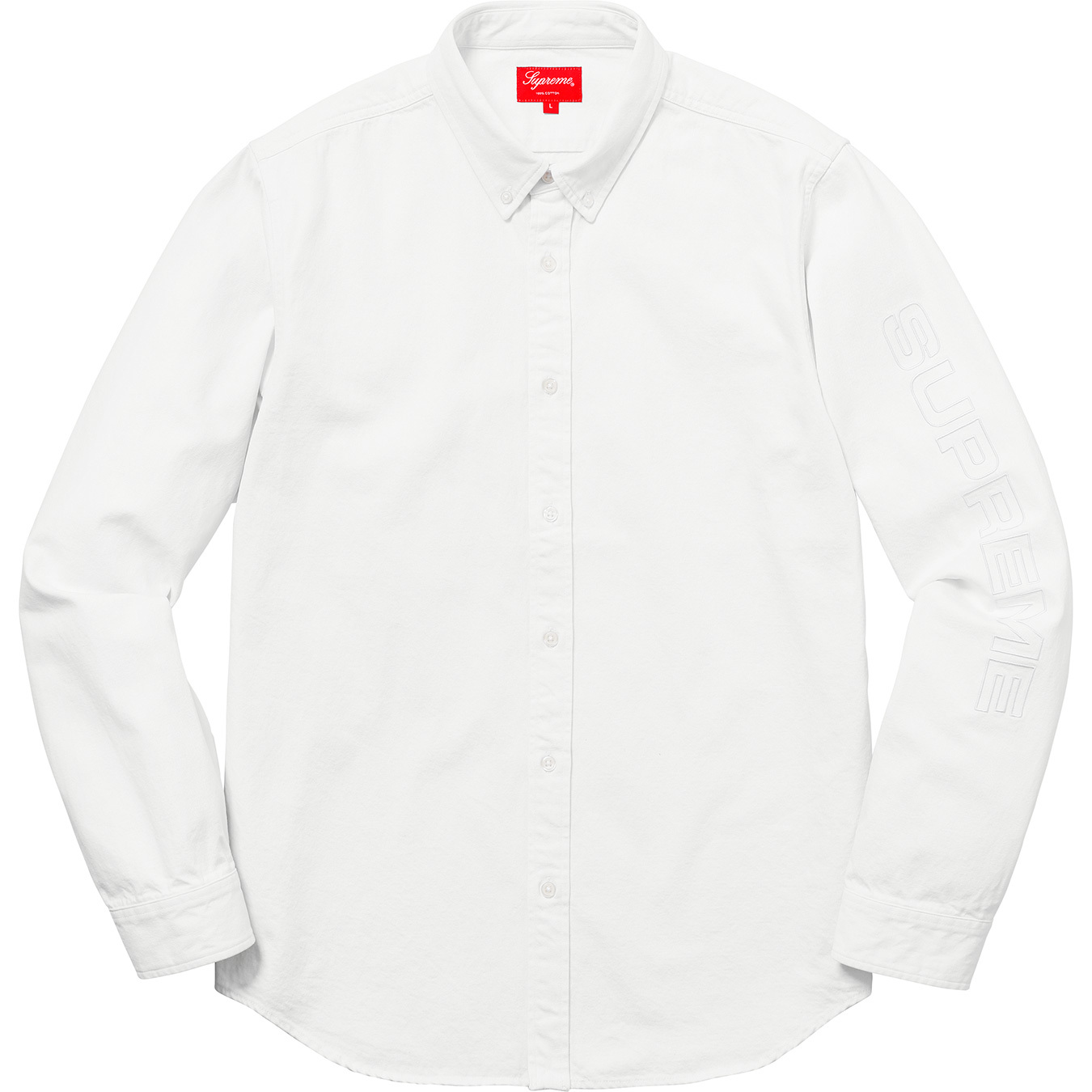 驚きの破格値supreme denim oxford shirts S 新品未使用 正規品 シャツ