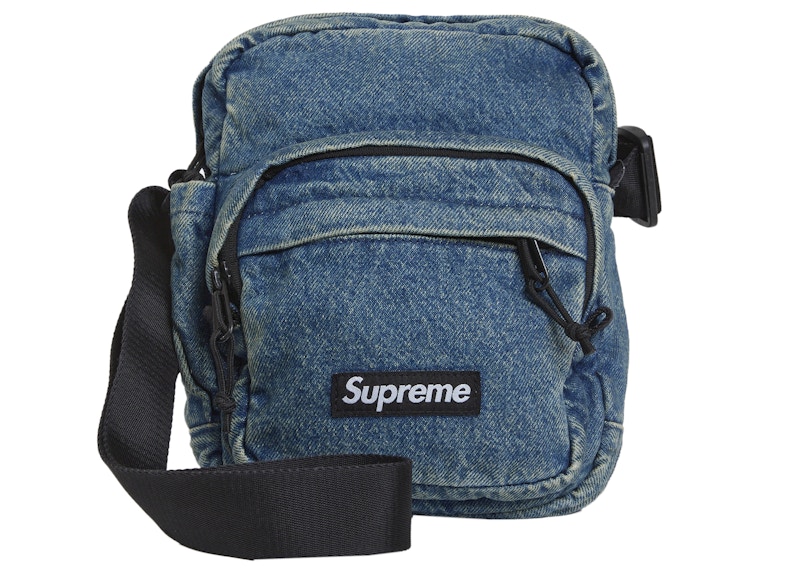 バッグ Denim Shoulder Bag Washed Indigo Supreme Denim Shoulder Bag Washed Indigo - FW25 - US