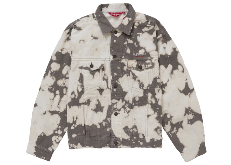 Supreme Denim Trucker Jacket (SS25) Bleached Men's - SS25 - US