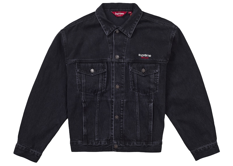 ジャケット・アウター supreme denim tracker jacket Ssize Supreme Denim Trucker Jacket (SS26) Black Men's - SS26 - US