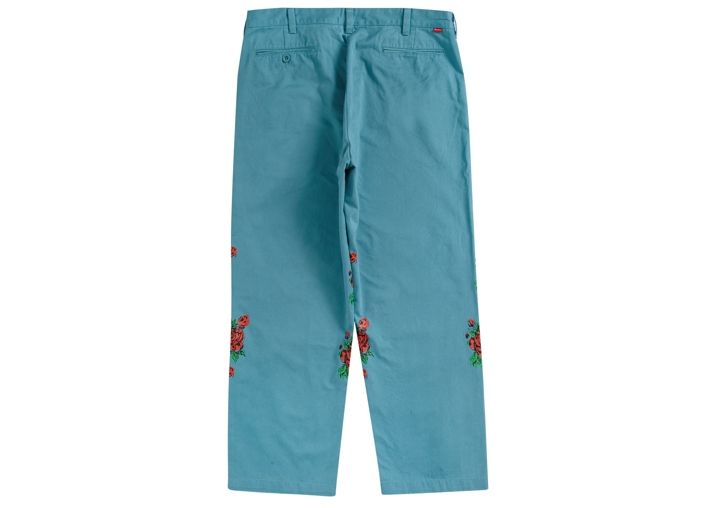 Supreme Destruction of Purity Chino Pant Teal Men's - SS23 - US