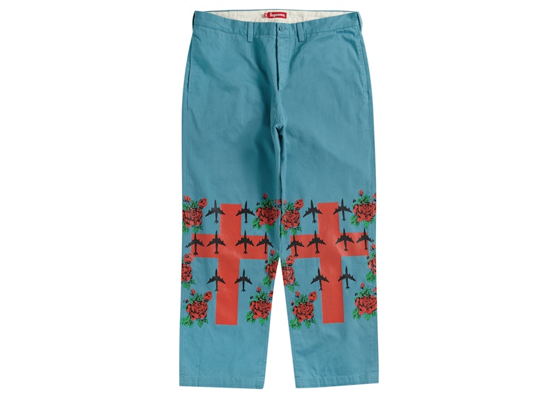 Supreme Destruction of Purity Chino Pant Teal - SS23 Men's - GB