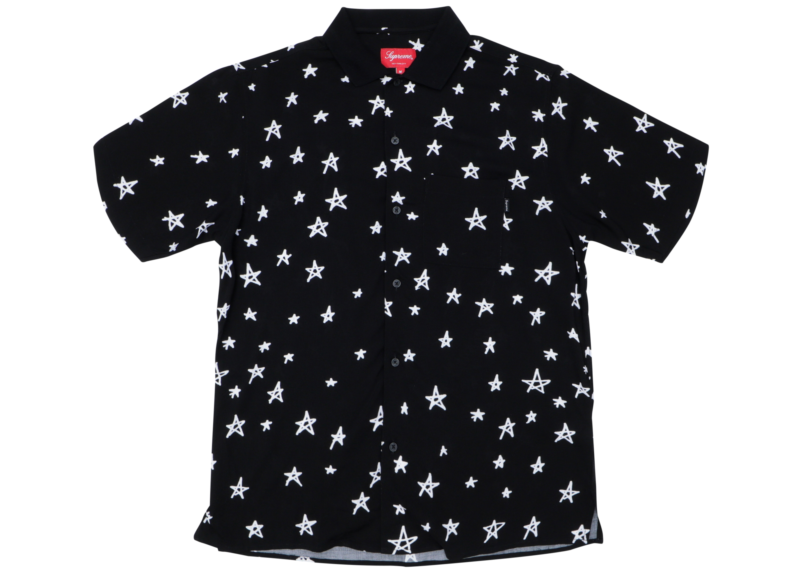 Supreme Devil Rayon Shirt Black メンズ - SS18 - JP