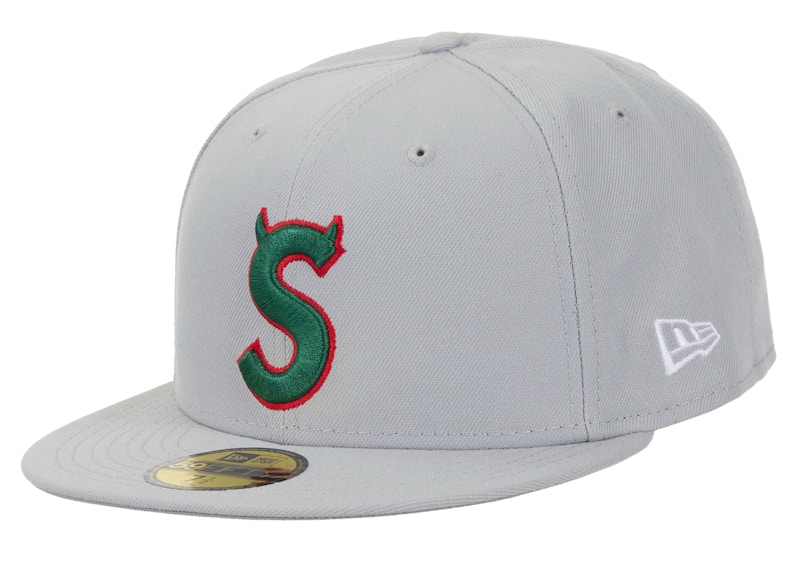 Supreme Devil S Logo New Era 59Fifty Cap (SS26) Grey - SS26 - US