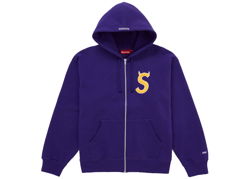 トップス supreme Devil S Logo Zip Up Hooded XL Devil S Logo Zip Up Hooded Sweatshirt - Shop - Supreme