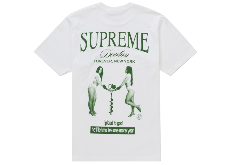 トップス Supreme Devotion Tee Supreme Devotion Tee (FW25) - $44