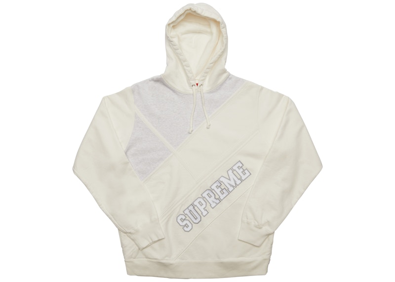 大人気　Supreme 18SS Diagonal Hooded パーカー　L