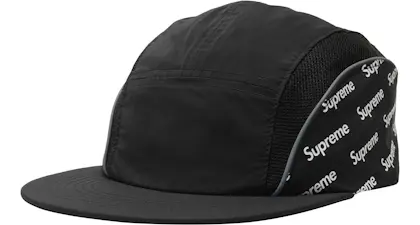 Supreme diagonal logo side panel camp cap Clearance