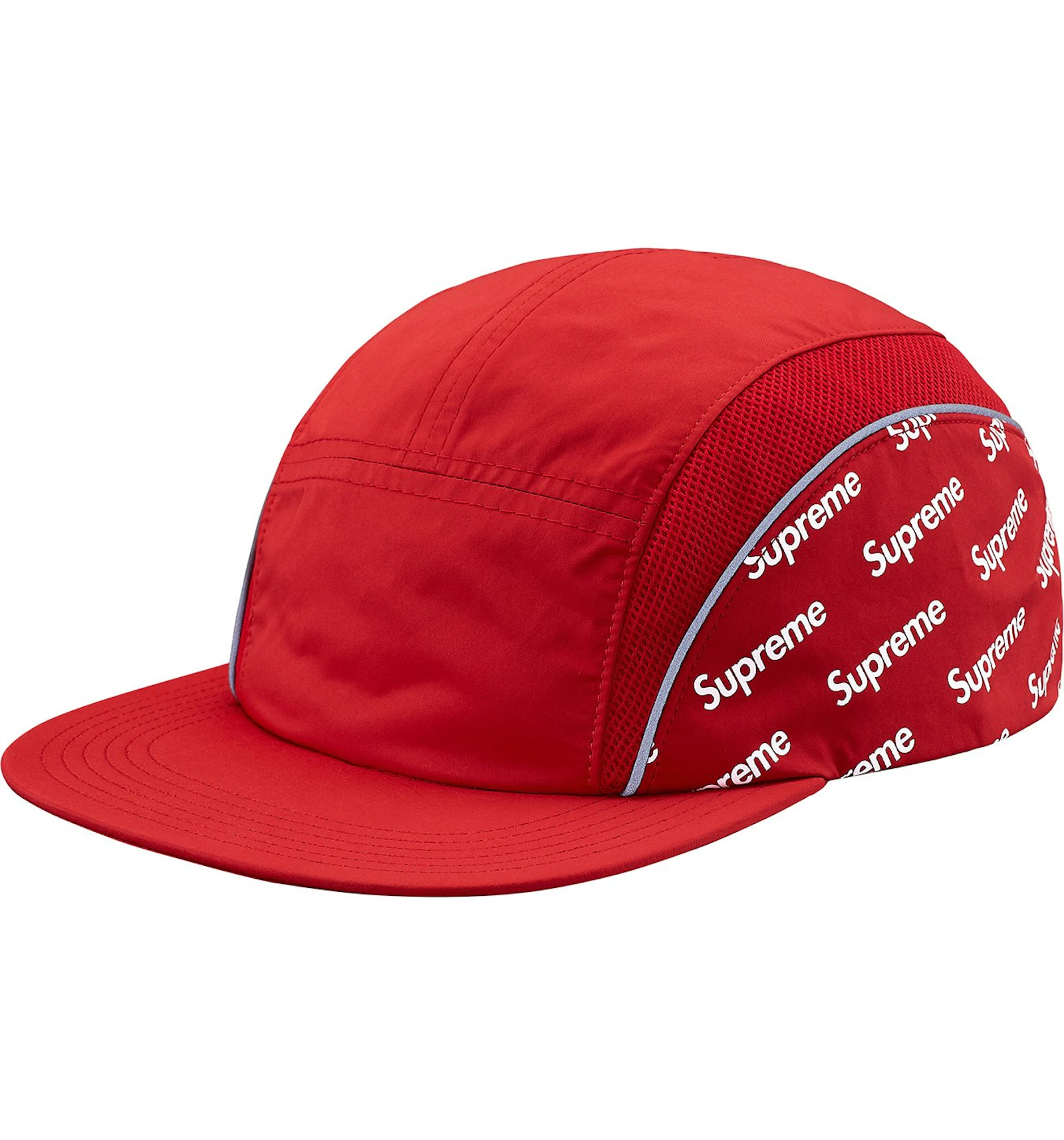 Supreme diagonal logo side panel camp cap Clearance