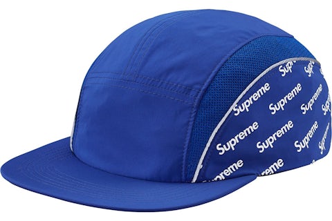 Ss18 Supreme Diagonal Logo Side Panel Camp Cap Supreme