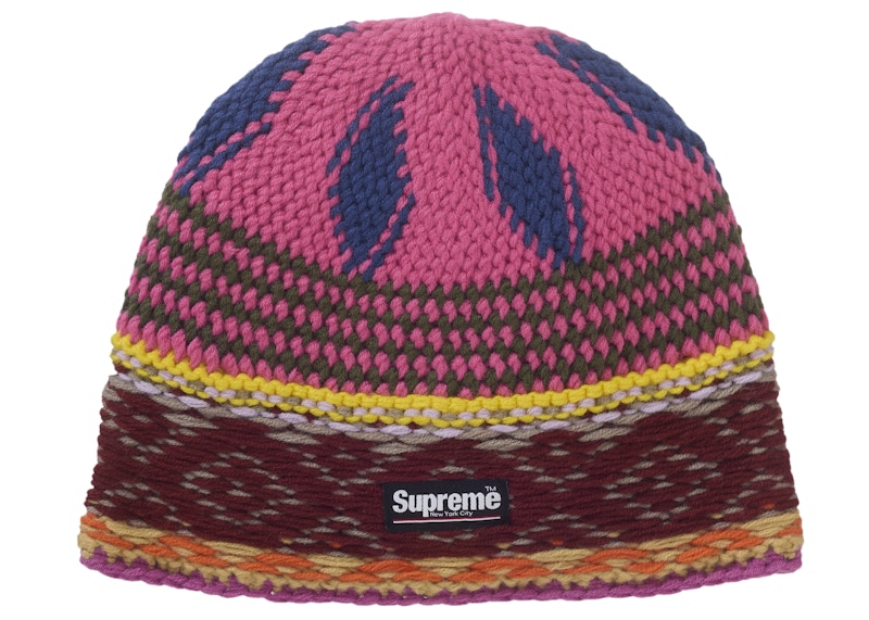 Pre-owned Supreme Diamond Beanie (fw25) In Multi