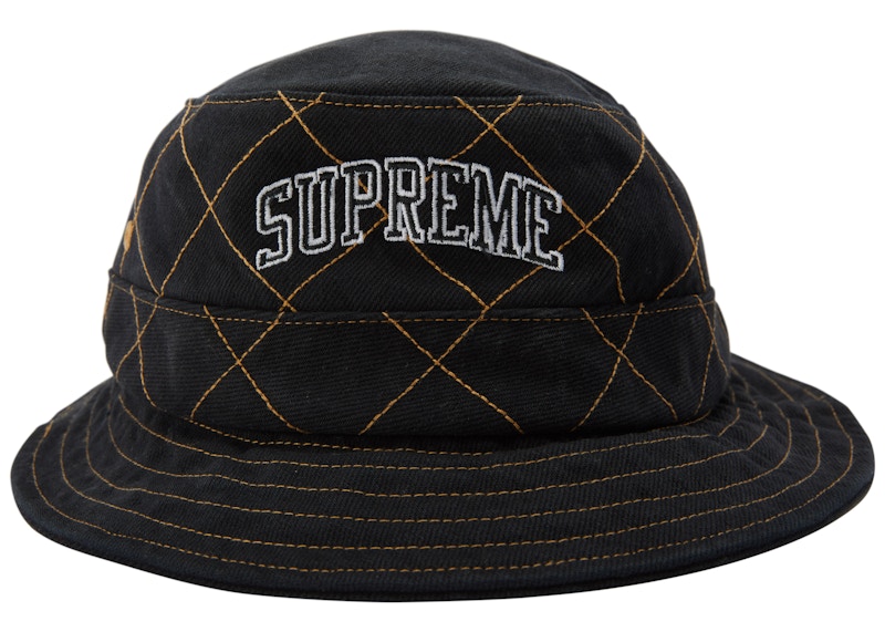 Supreme Diamond Stitch Crusher black | hartwellspremium.com