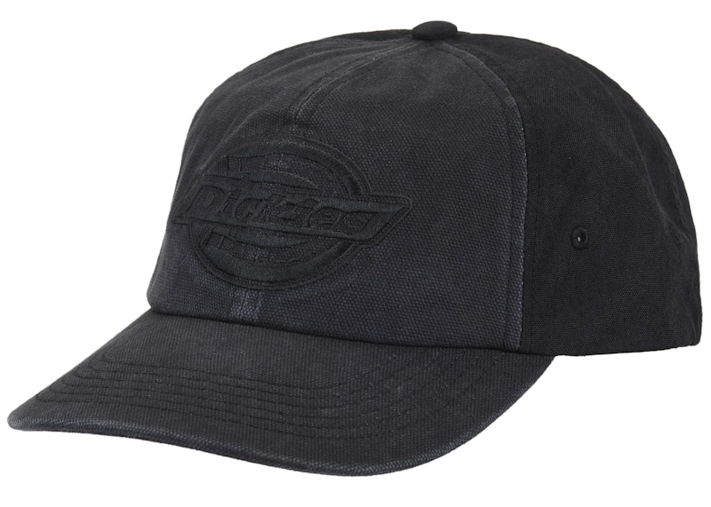 Pre-owned Supreme Dickies Cordura 6panel In Black Denim