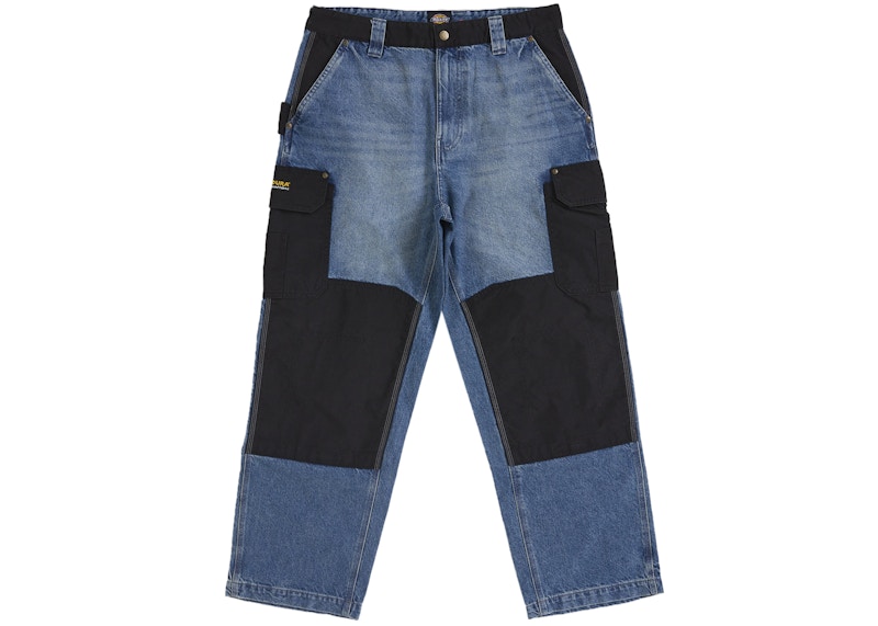 Pre-owned Supreme Men's  Dickies Cordura Cargo Pant In Blue Denim