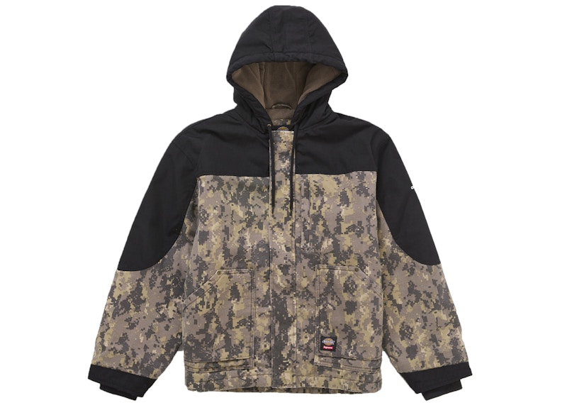 Supreme Dickies Cordura Hooded Work Jacket Digital Camo