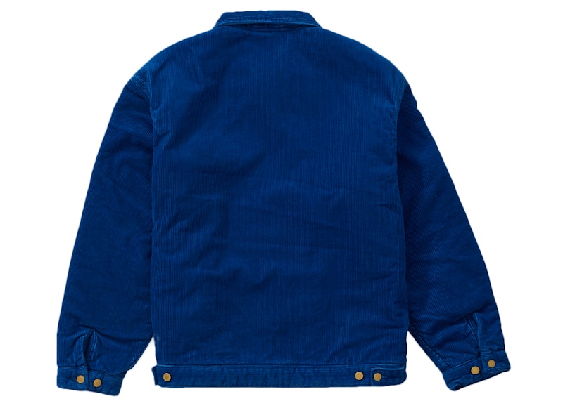 Supreme Dickies Corduroy Work Jacket Royal