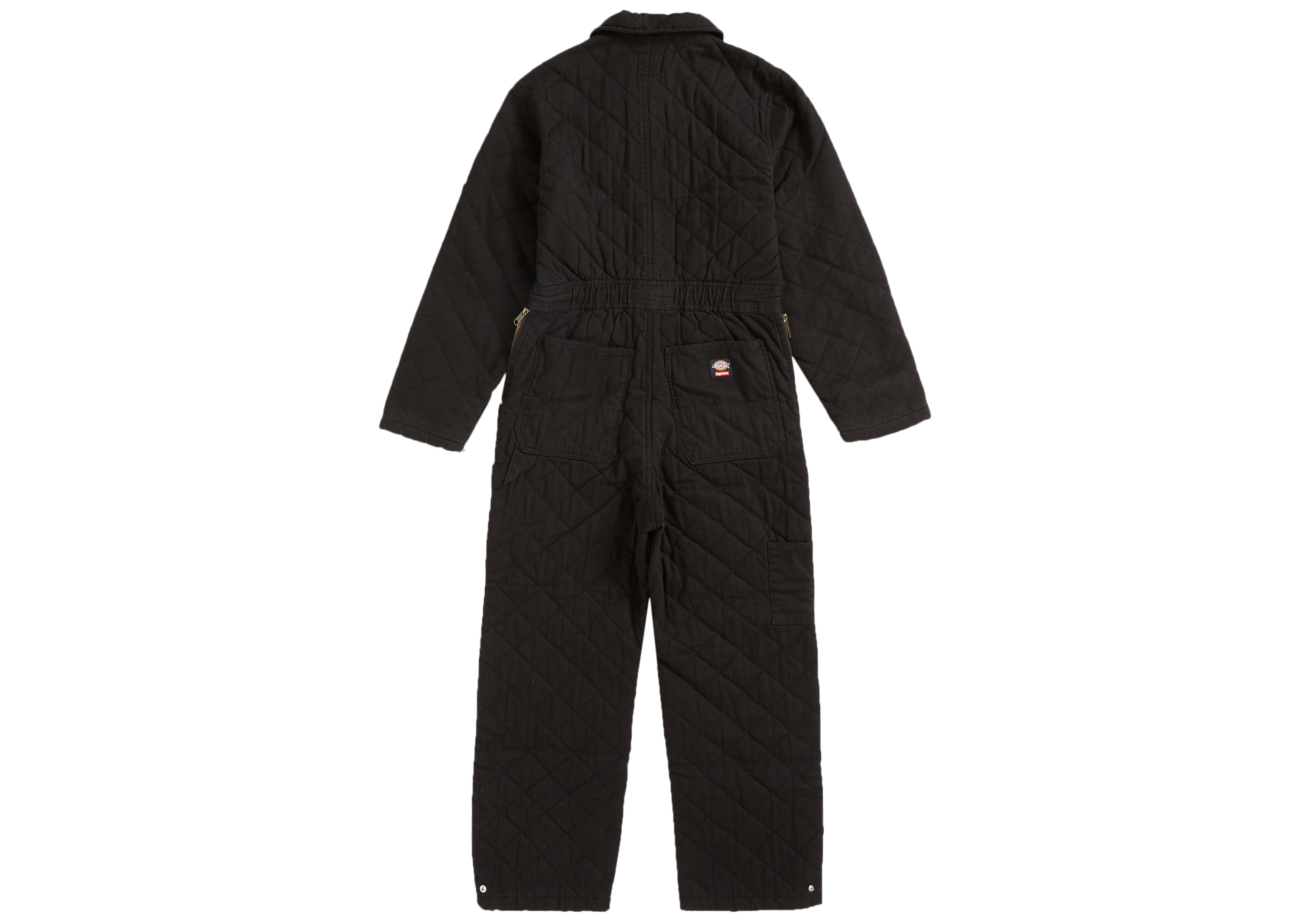 Supreme Dickies Quilted Denim Coverall Black Men's - FW21 - US