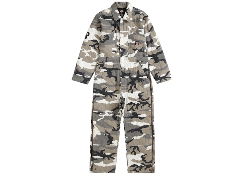 supreme dickies quilted coverall